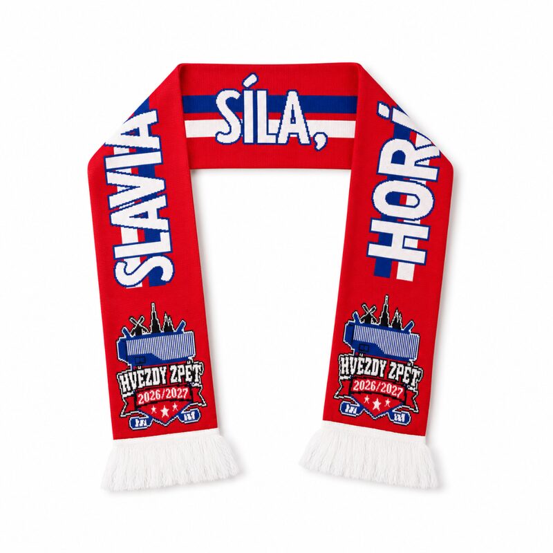 Fan šála Třebíč 26-27 Hvězdy zpět